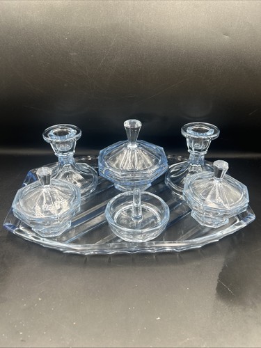 Pale blue vintage complete - pale,