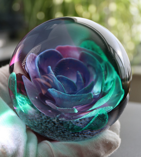 Caithness glass paperweight - paperweight,