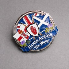 Hands Across The Water Badge