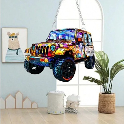 Jeep suncatcher window - jeep,