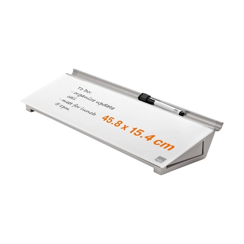 Nobo diamond glass desktop pad - nobo,