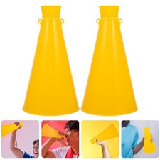  2Pcs Cheer Megaphone Plastic