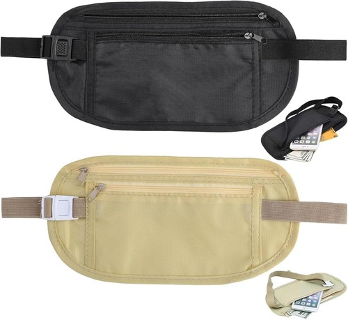 2pc money belt travel - 1/2pc,