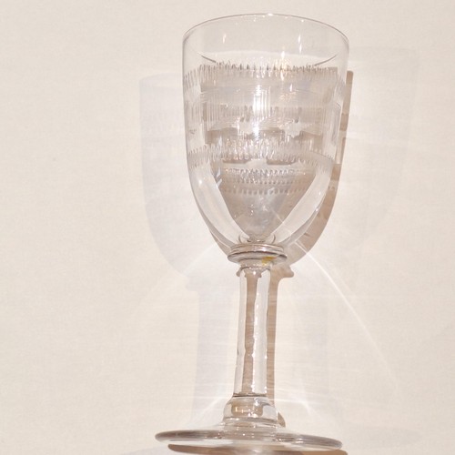 Edwardian stemmed sherry glass - stemmed,