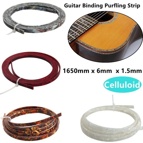 Guitar neck body binding - au,