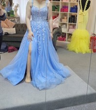 Celebrity /Party/prom/celebration dress, size 6, Blue RRP 550£