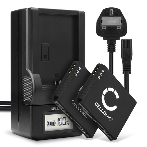 Replacement camera battery - 2x,