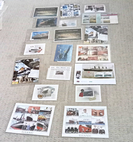 Titanic large collection of - large,