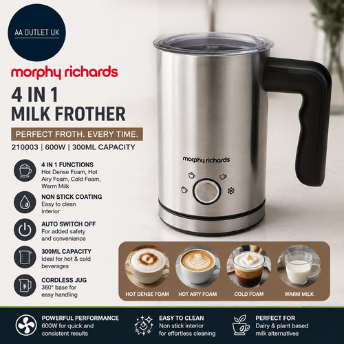 Morphy richards milk frother - richards,