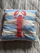 Lobster Cushion Nautical Theme Decor