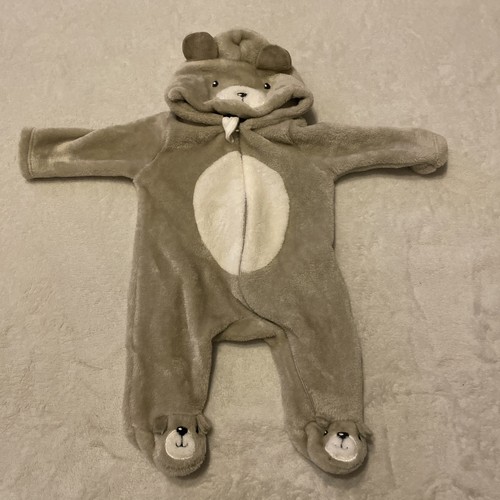 Kiko baby newborn zip teddy - newborn, up