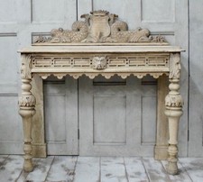 Antique Bleached Oak Green Man