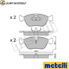 Brake pad set disc - brake,