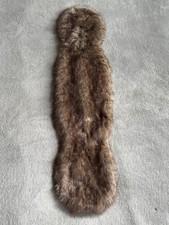 Fawn /brown faux fur collar
