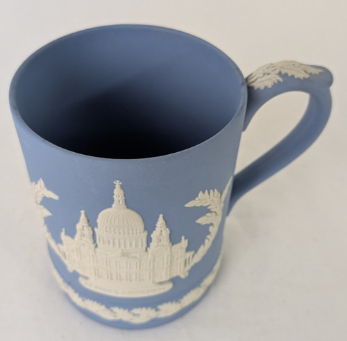 Wedgewood blue jasper - jasper, mug
