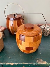 Vintage Wooden Ice Buckets