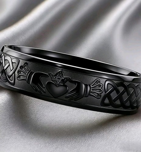 Claddagh ring engraved - claddagh,