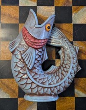 Glug Glug Jug Ceramic Fish