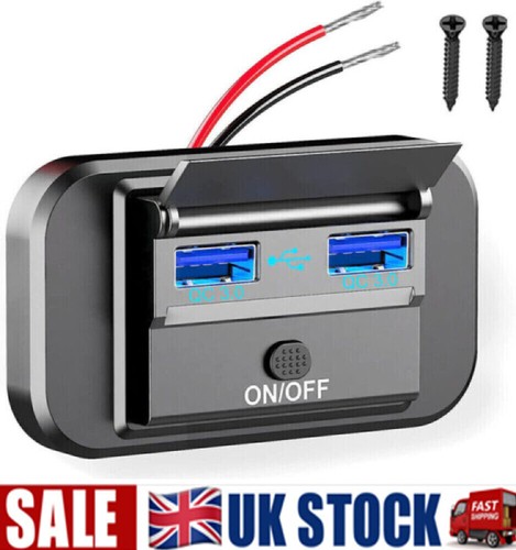 12v dual usb fast - 12v, charger