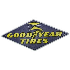 Goodyear Tyres Cast Iron Wall