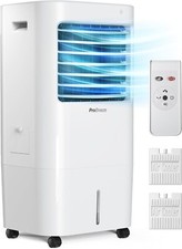 Pro Breeze 4-in-1 Air Cooler - 10 Litre - 3 Fan Speeds - Evaporative Portable