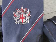 Unidentified Society or Association Cross of St George Shield Crest Tie by Toye