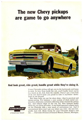 Chevrolet pickup trucks - pickup,