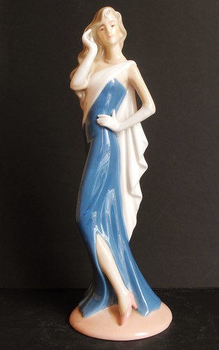 Elegant lady posing figurine - posing,