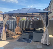 Metal Gazebo Canopy Garden