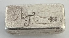 1 oz Hand Poured 999 Silver