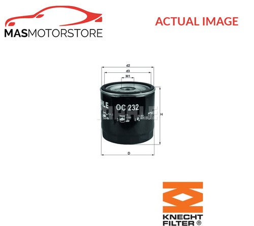 Engine oil filter knecht - engine,