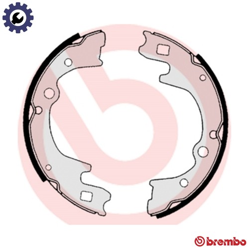 Brake shoe set 515 for - set, s