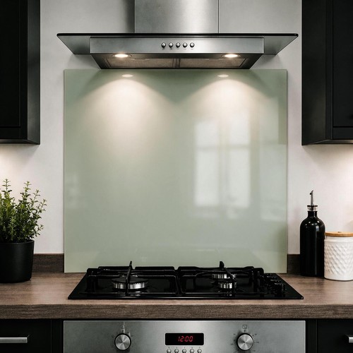 Sage glass splashback 6mm - sage,