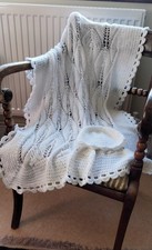 Hand Knitted Baby Blanket