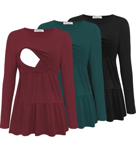 3pc women nursing top - top, long