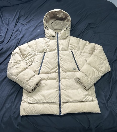 Lacoste mens hooded puffer - lacoste,
