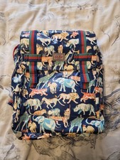 Boys Girls Unisex Kids Cath Kidston Safari Animal Backpack Rucksack School Bag