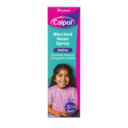Calpol saline nasal spray - nasal,
