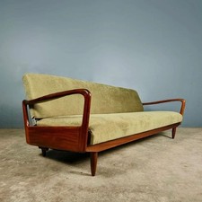 Greaves & Thomas Green Sofa