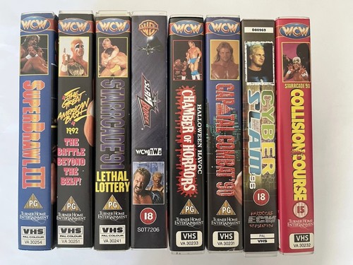 Wcw nwo ecw - vhs, wrestling
