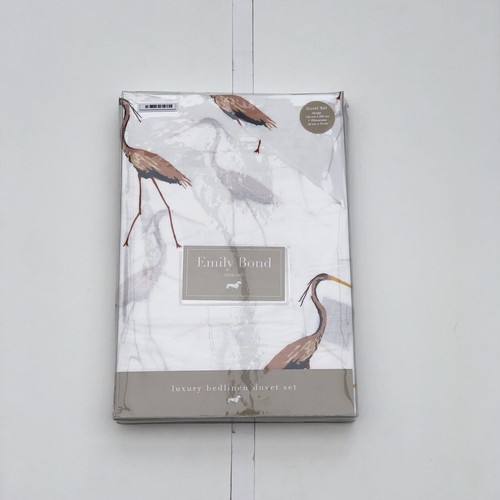 Emily bond crane single duvet - bond,