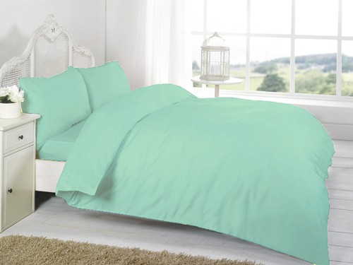 Plain dyed duvet cover - duvet,