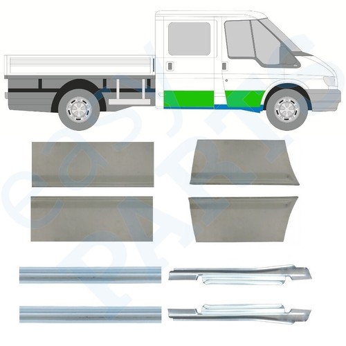 Ford transit 2000 - ford, double