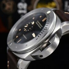 44mm GMT watch | Italian Naval | Military Luxury | Automatic Marine watch men