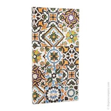 Paperblanks 2026 12-Month Porto Week to View Slim Horizontal Hard Cover Diary