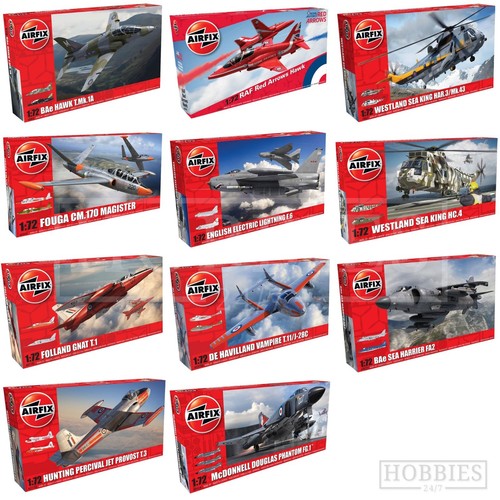 Airfix model kits - 1:72,