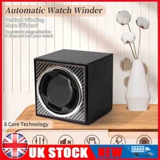 2Speed Automatic Watch Winder Electric Vertical Mechanical Watch Rotating Box UK
