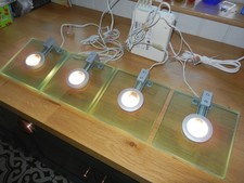 Kitchen under cupboard lighting,  very high quality, mains powered, 4 units