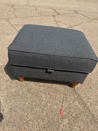 Next grey storage footstool - next,