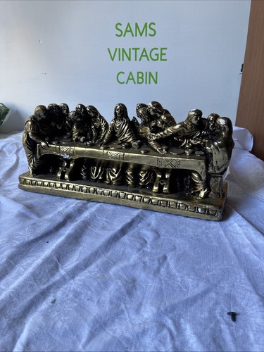 Vintage chalkware gold - vintage,